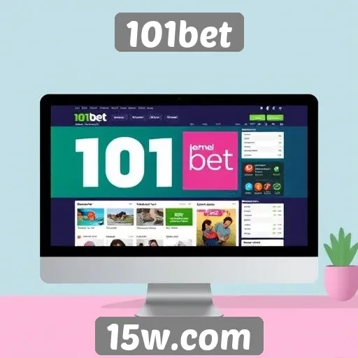 Acessibilidade e design do site 101bet